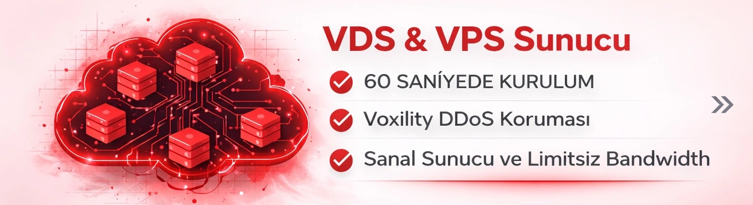 Kesintisiz Altyapı ile NVMe SSD VDS ve VPS Sunucu Kiralama Seçenekleri